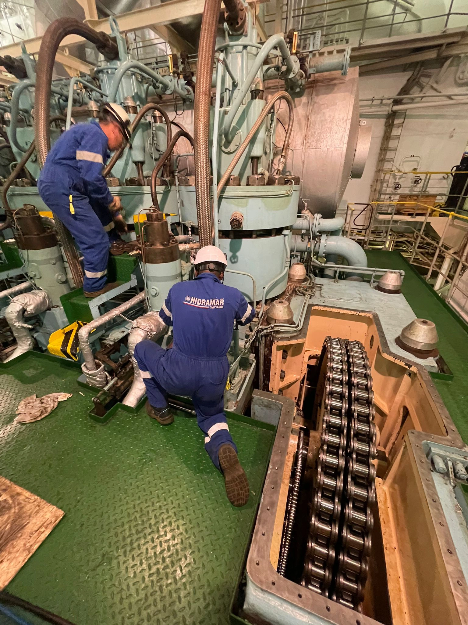 ship Engine Overhauling